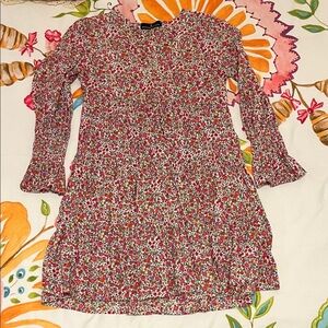 Pomander Place Orange and Pink Floral Fabric